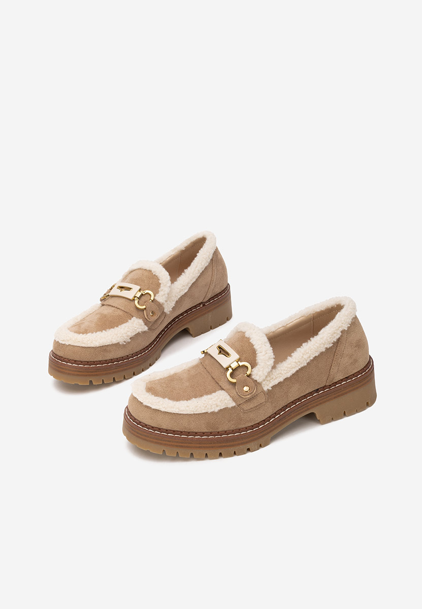 Ženske mokasinke Silvora kaki