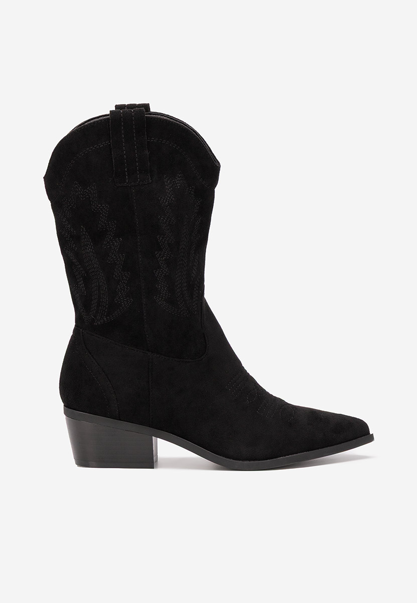 Kaubojske čizme Brevaya crno