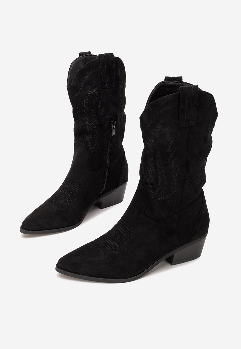 Kaubojske čizme Brevaya crno