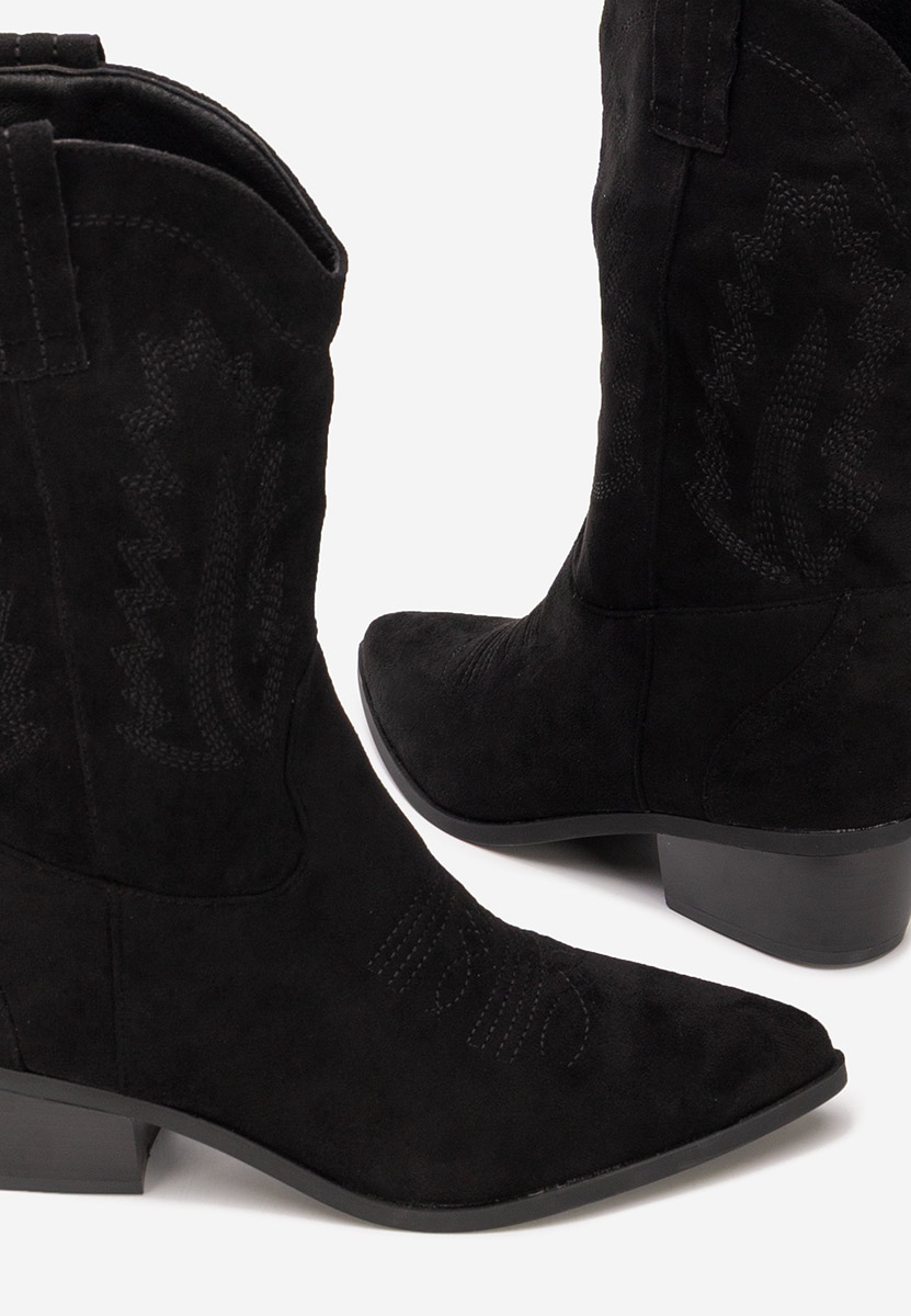 Kaubojske čizme Brevaya crno