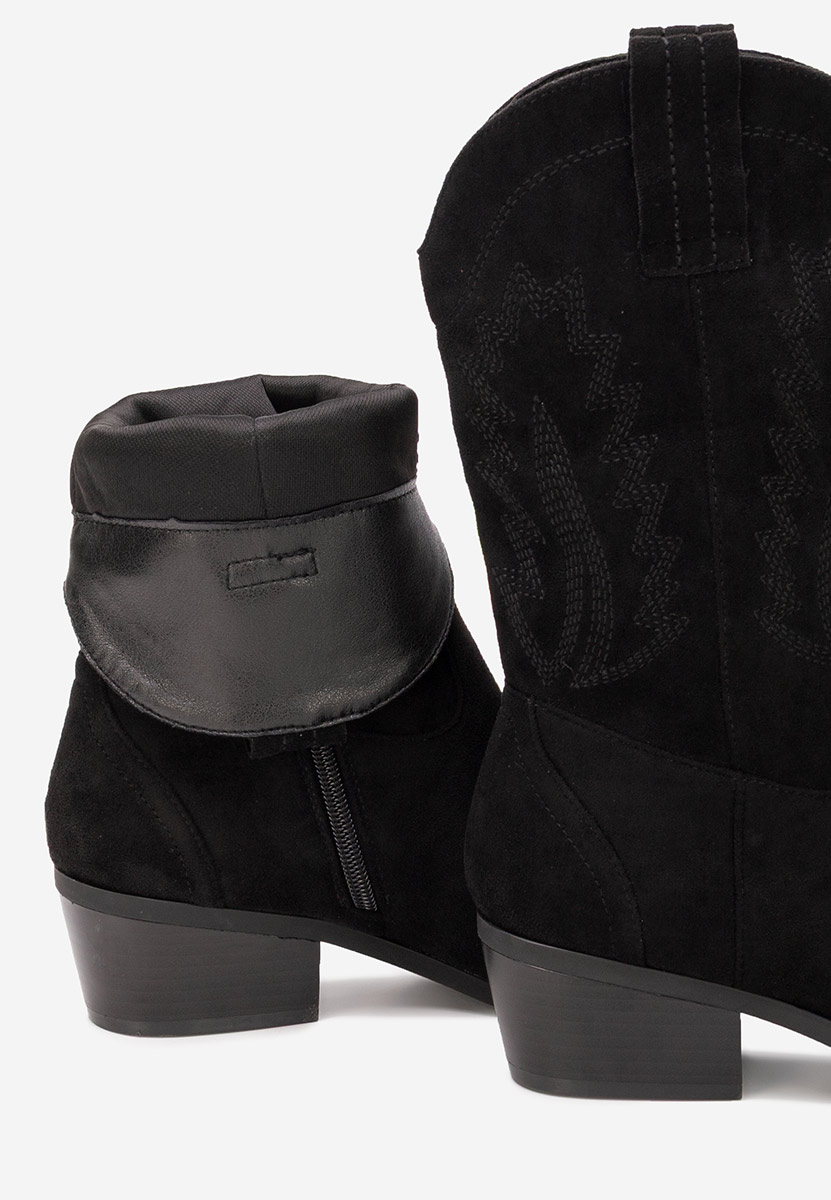 Kaubojske čizme Brevaya crno