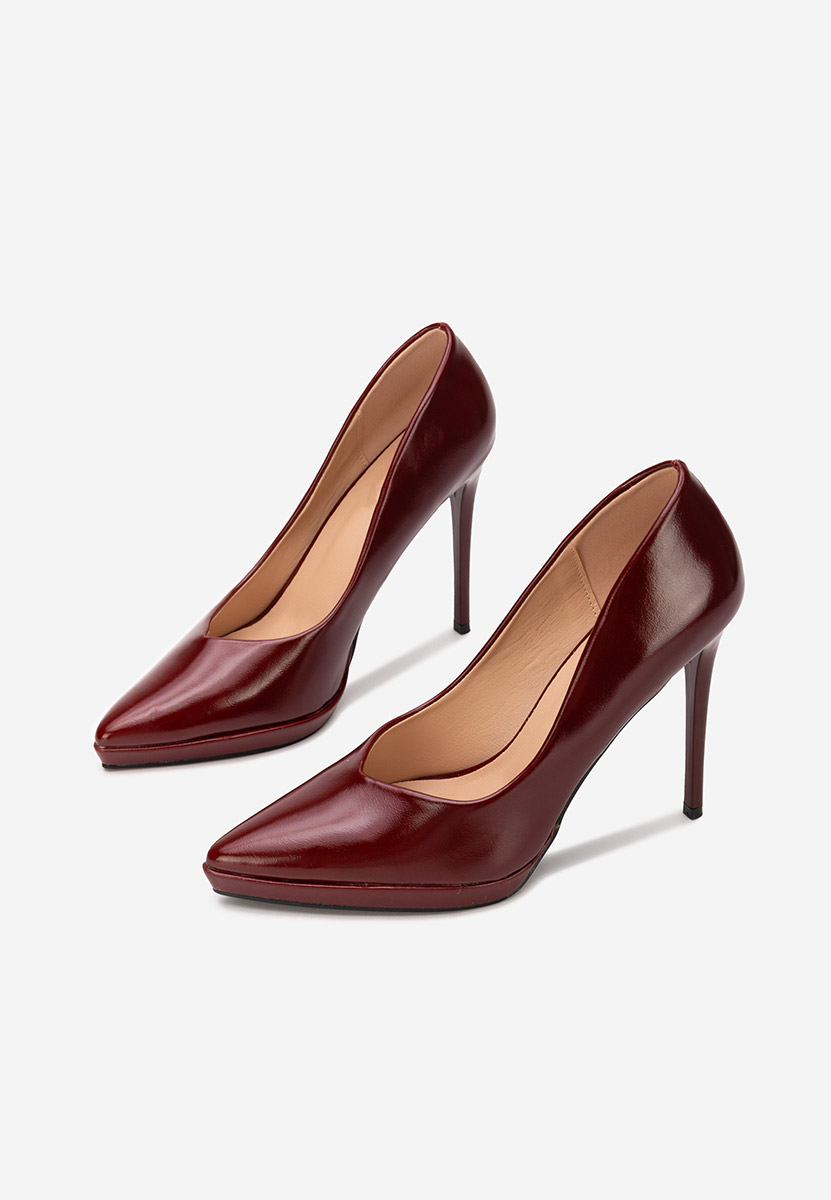 Štikle Reneia vinsko crvena