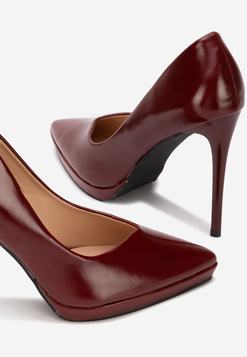 Štikle Reneia vinsko crvena