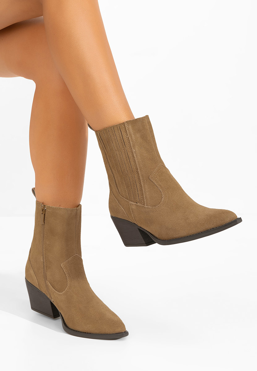 Ženske kaubojke Camela kaki Ženske kaubojke Camela kaki