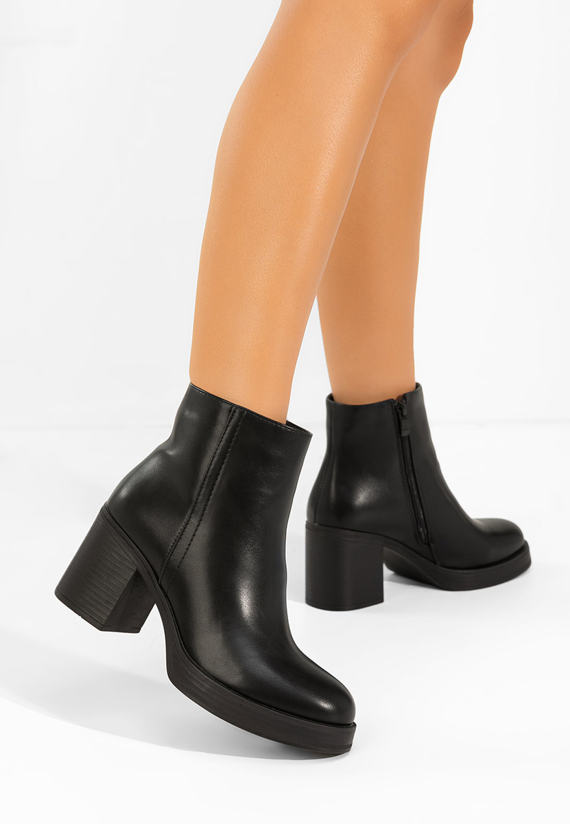 Gležnjače na block petu Denisia crno