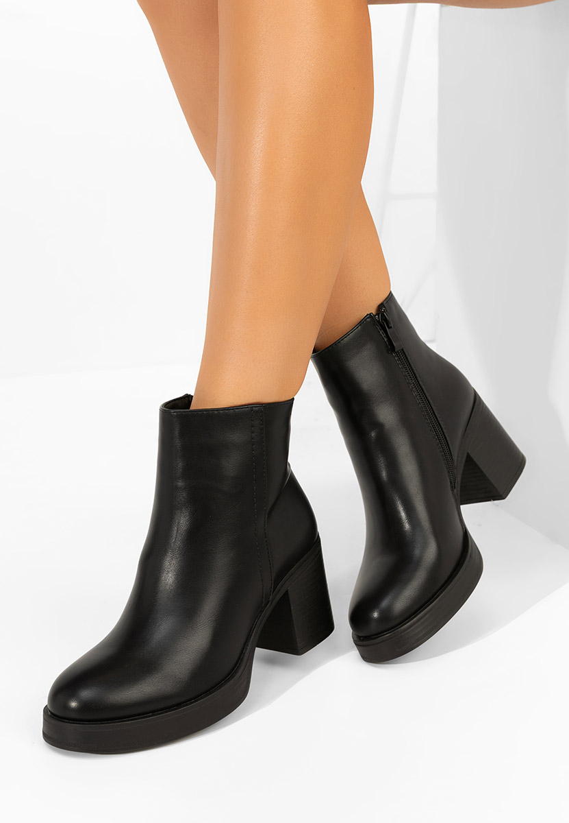 Gležnjače na block petu Denisia crno