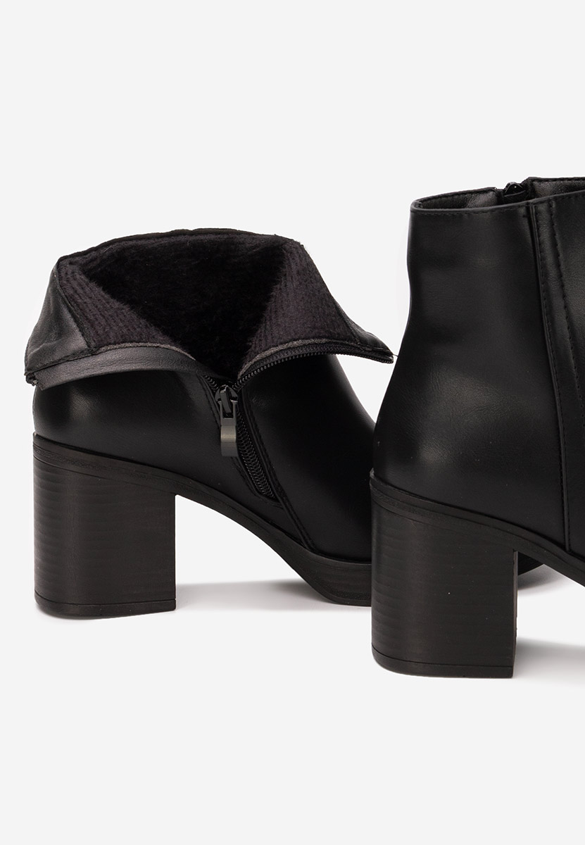 Gležnjače na block petu Denisia crno