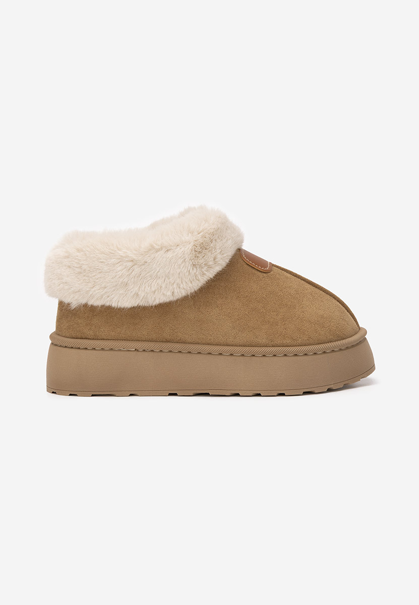 Gležnjače s platformom Elarva kaki