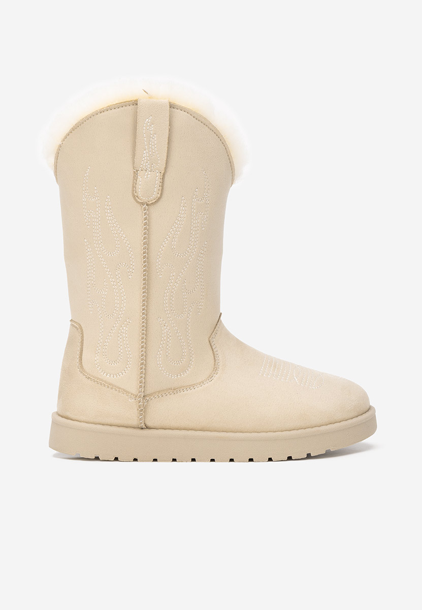 Zimske čizme za žene Prisina bež