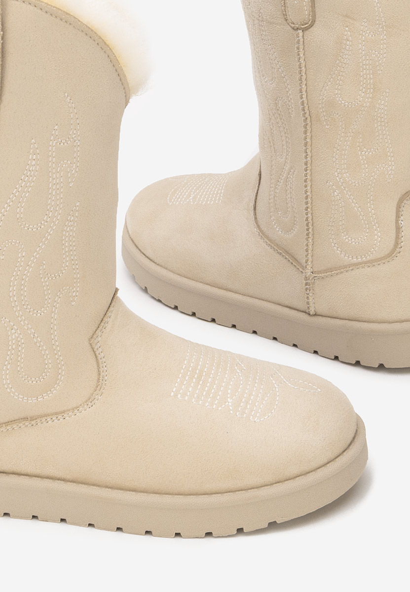 Zimske čizme za žene Prisina bež