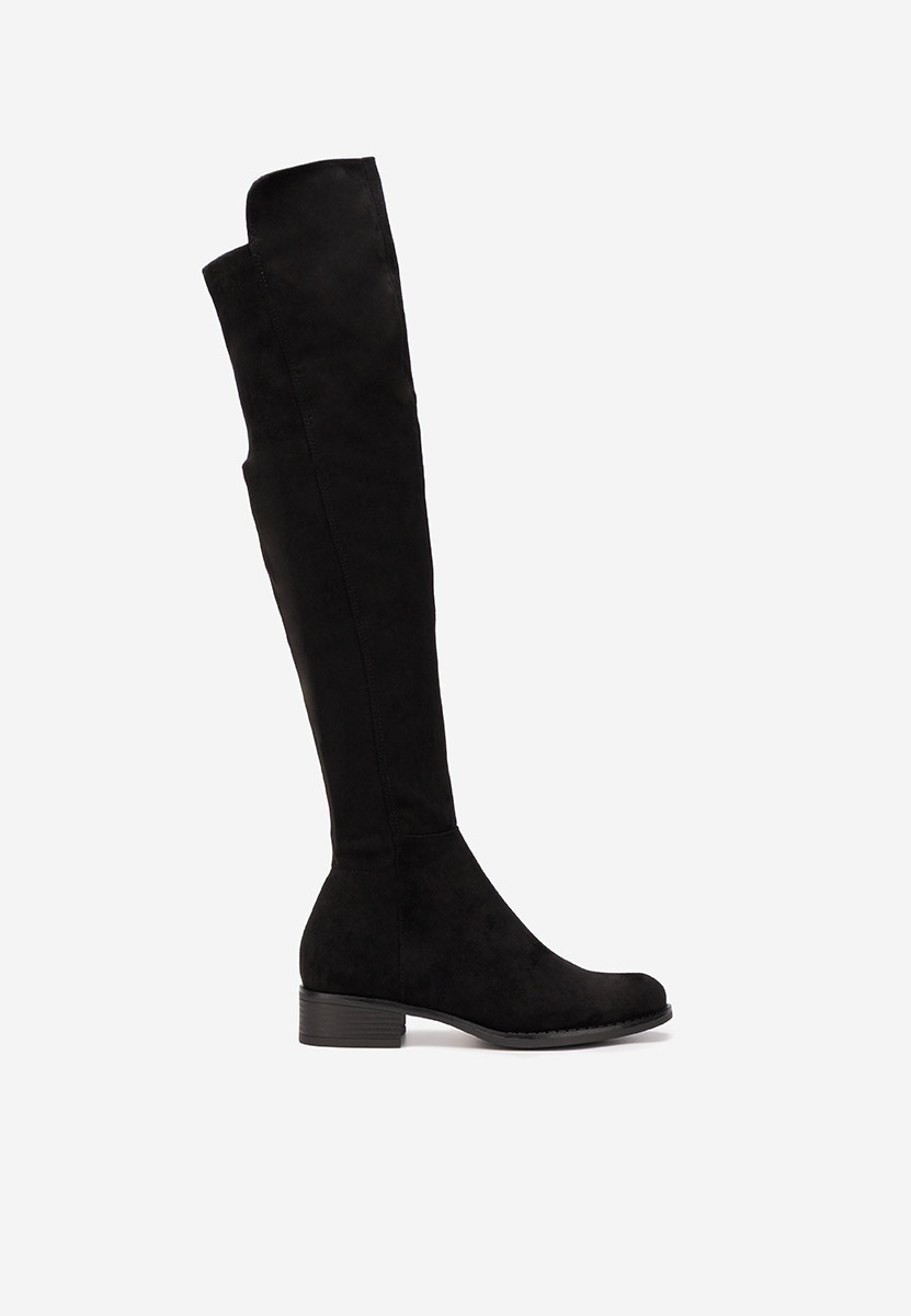 Čiizme iznad koljena Inies crno