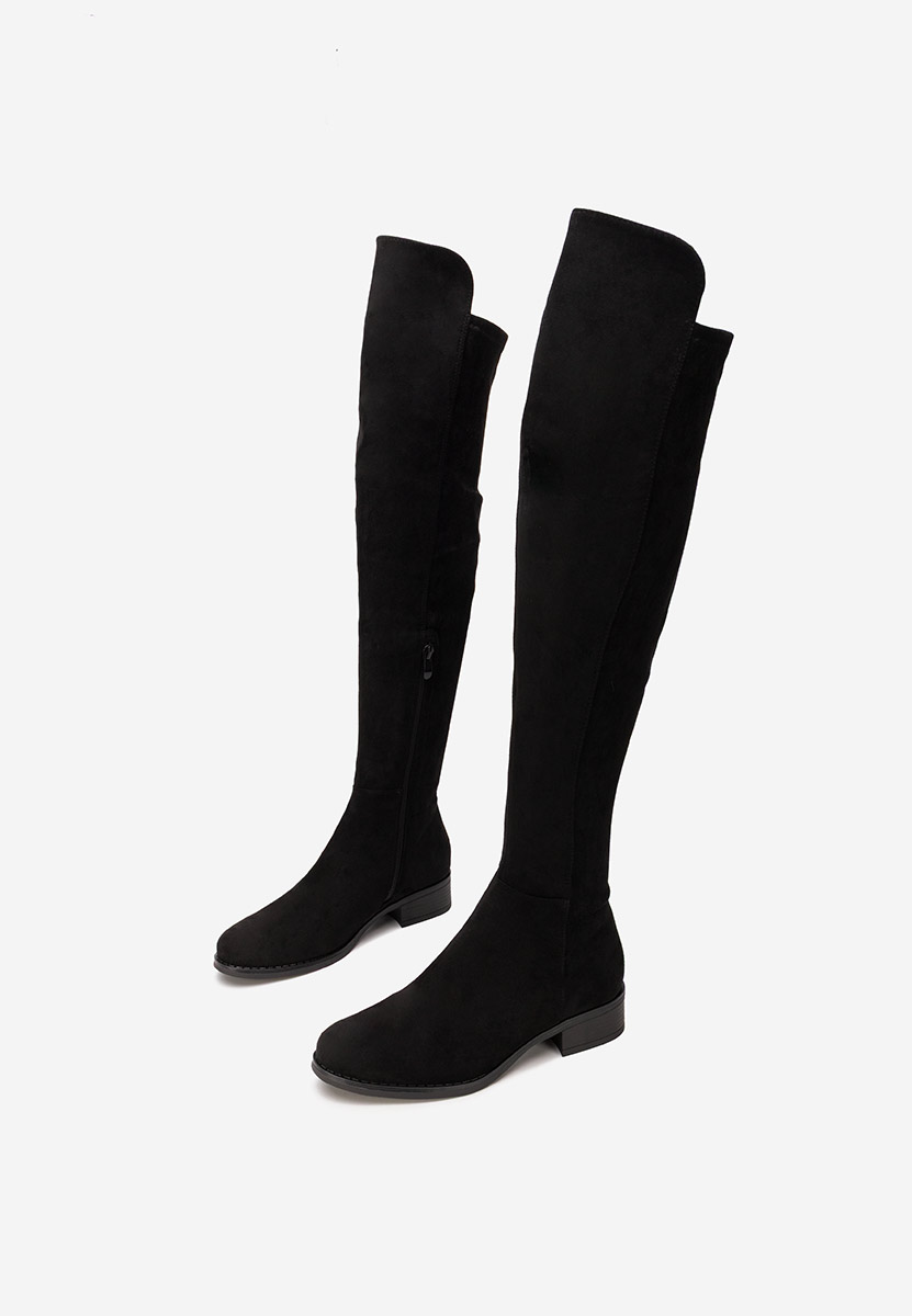 Čiizme iznad koljena Inies crno