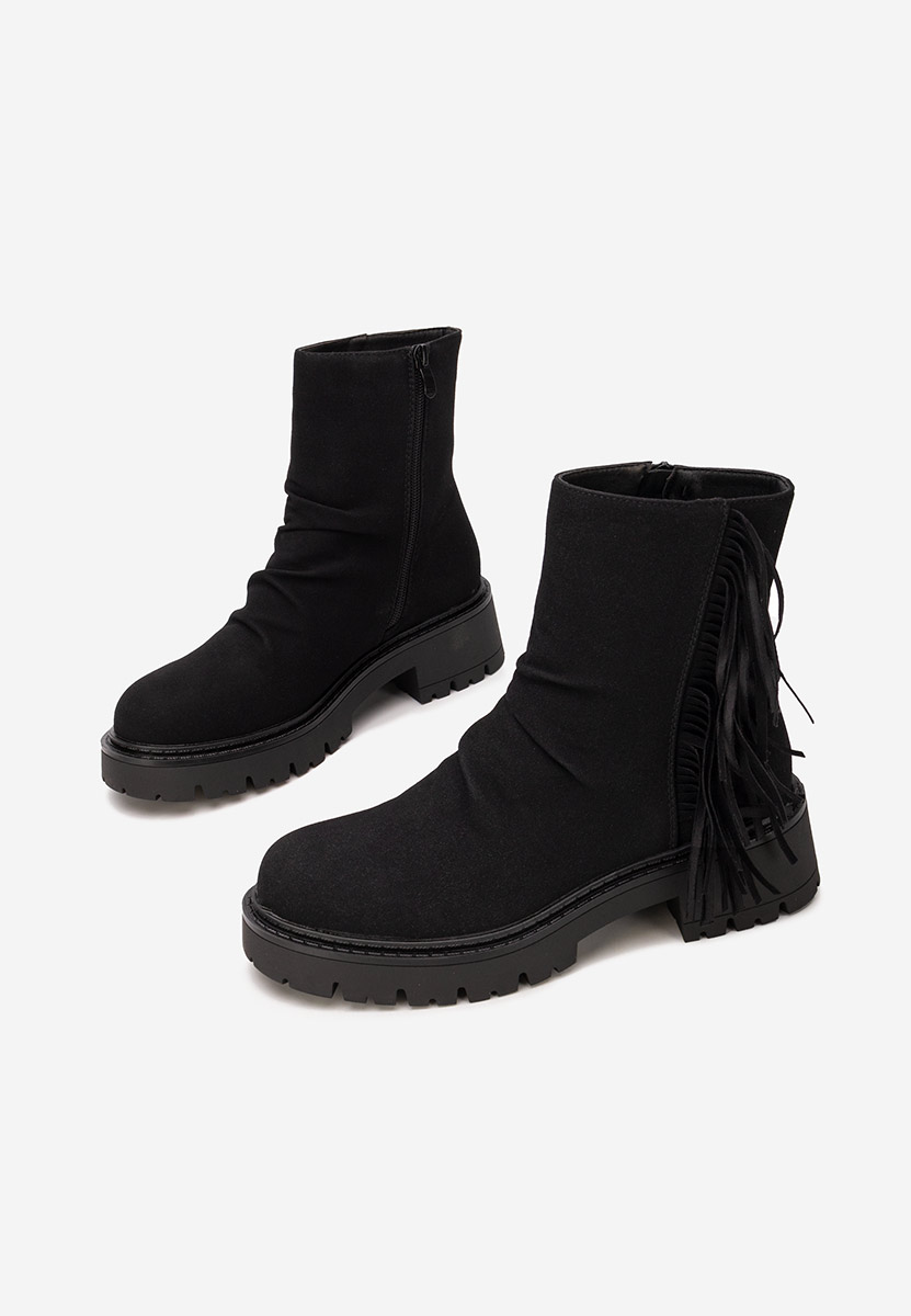 Ženske gležnjače Sameria crno