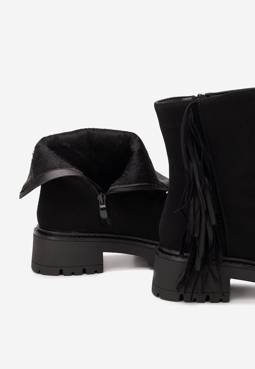 Ženske gležnjače Sameria crno