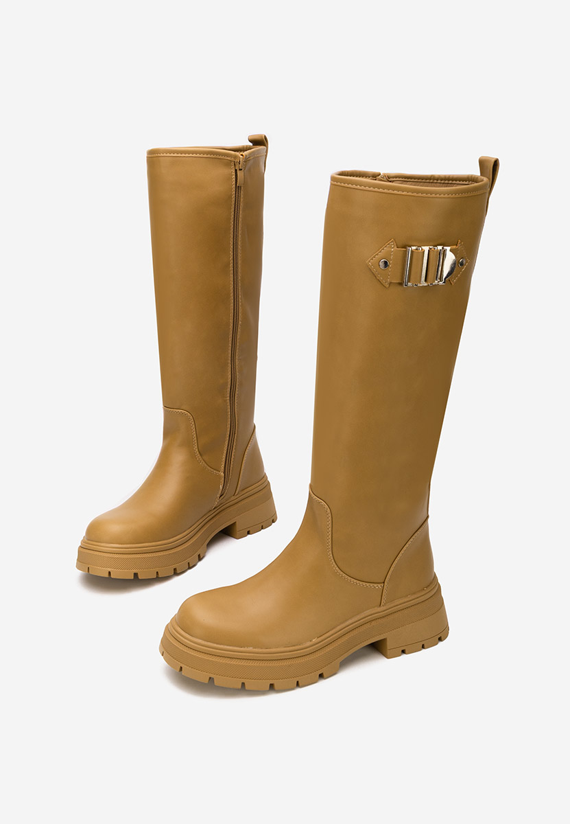 Čizme do koljena Artozza kaki