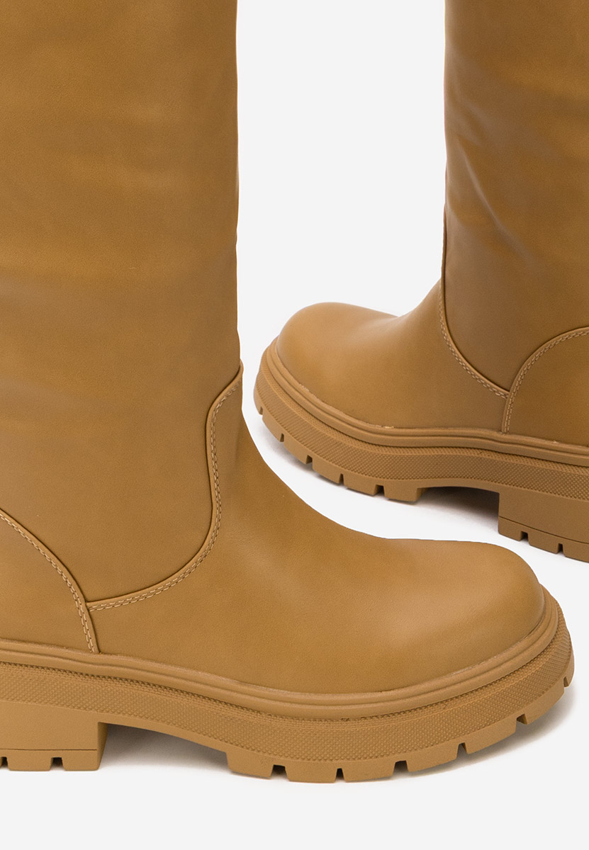 Čizme do koljena Artozza kaki