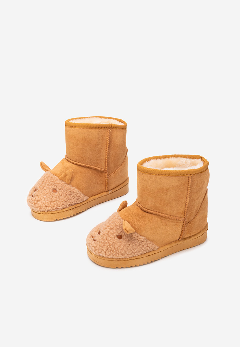 Čizme za dječja Woolf braon