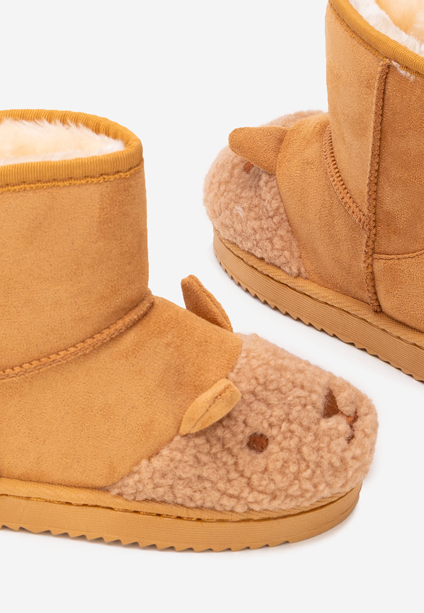 Čizme za dječja Woolf braon