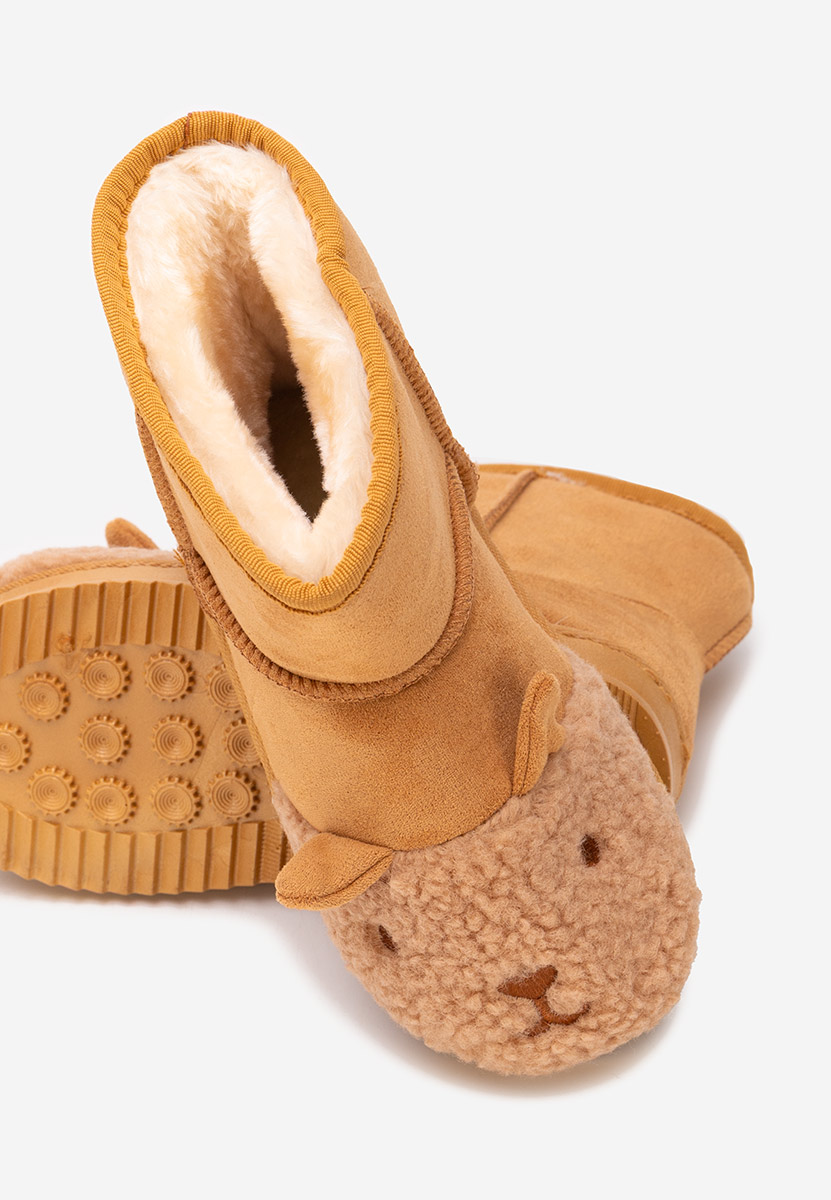 Čizme za dječja Woolf braon