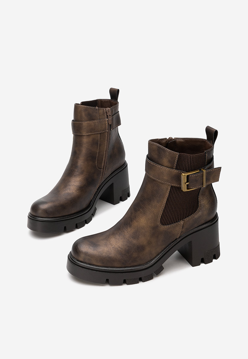 Ženske gležnjače Rafira bakrena