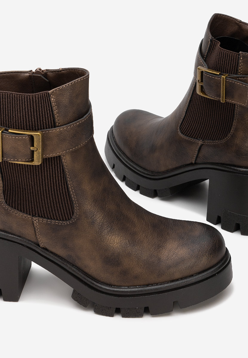 Ženske gležnjače Rafira bakrena