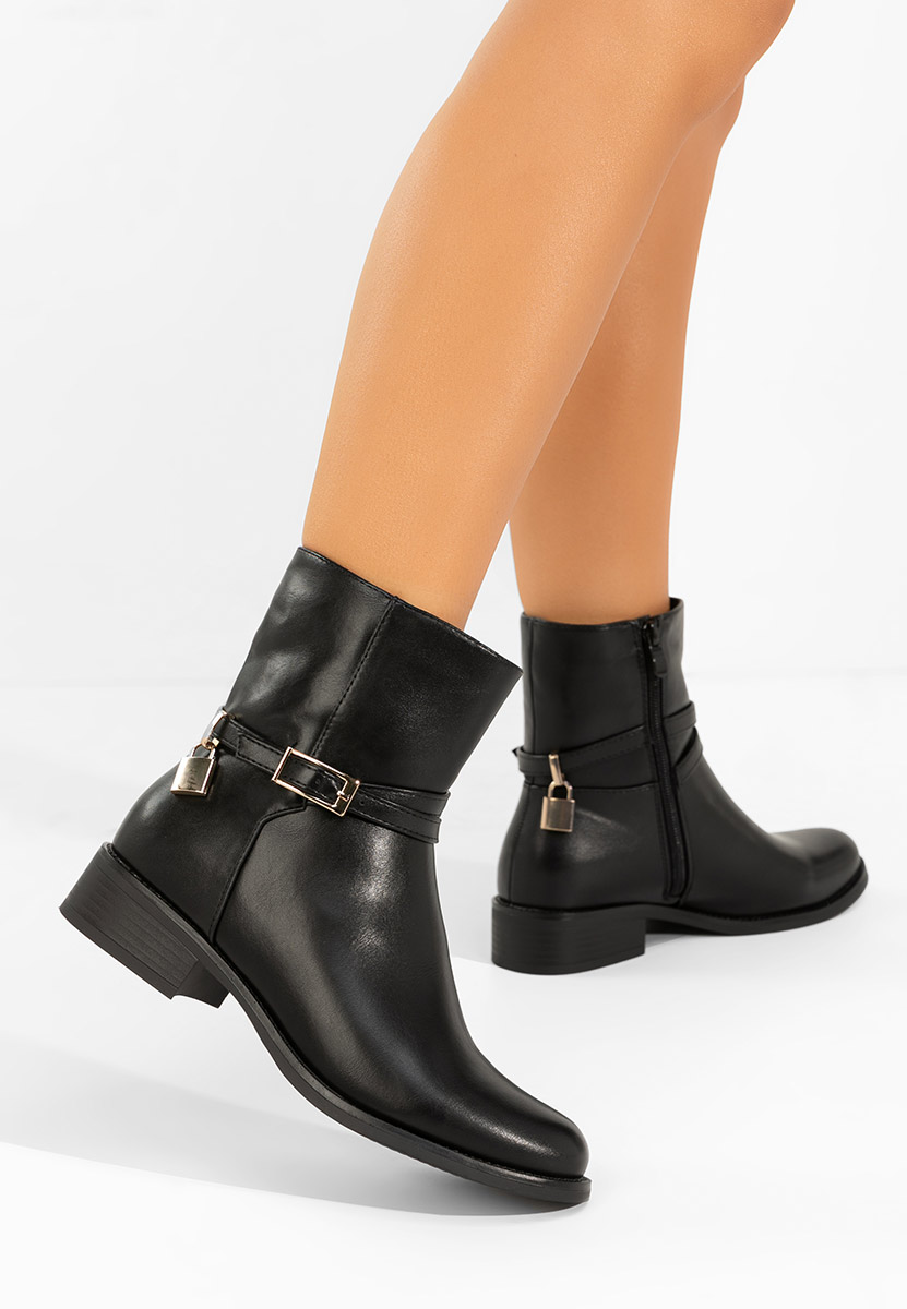 Ženske gležnjače Toniela crno