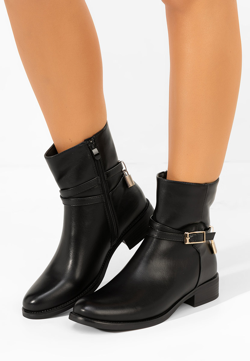 Ženske gležnjače Toniela crno