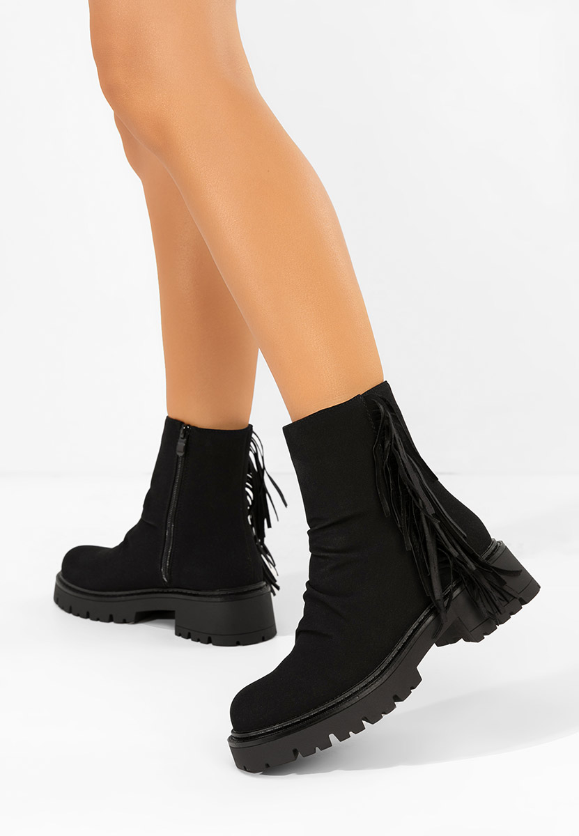 Ženske gležnjače Sameria crno