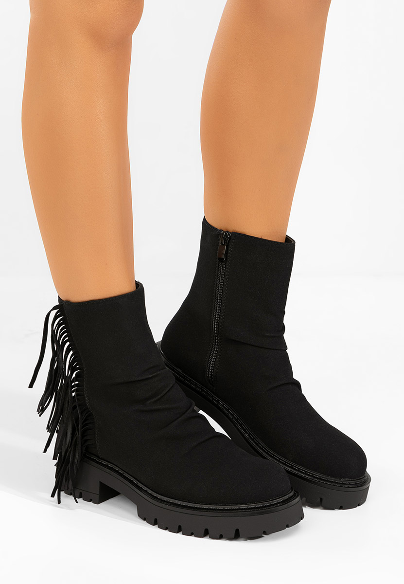 Ženske gležnjače Sameria crno