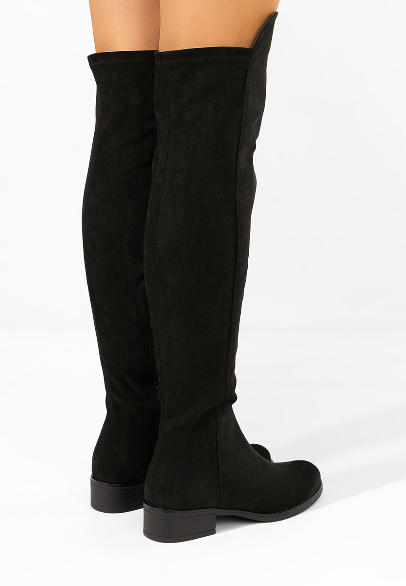 Čiizme iznad koljena Inies crno