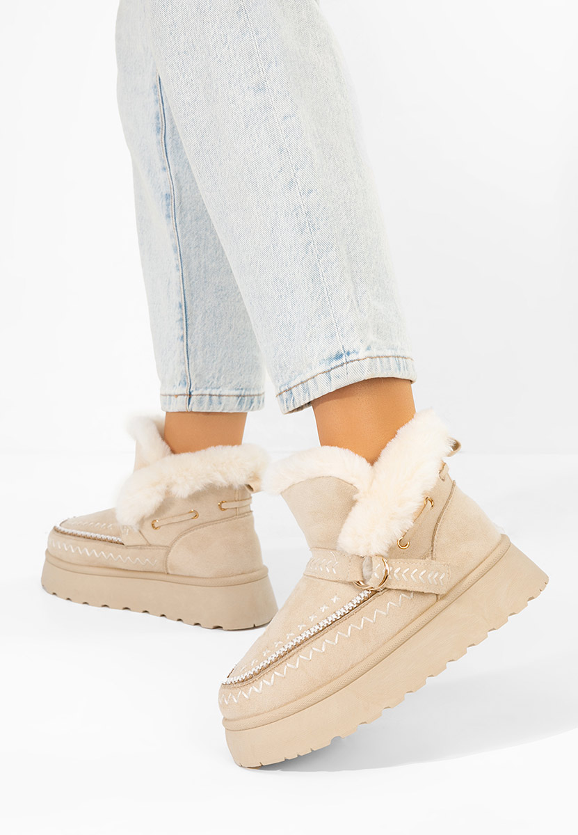 Zimske gojzerice za žene Tavoria bež