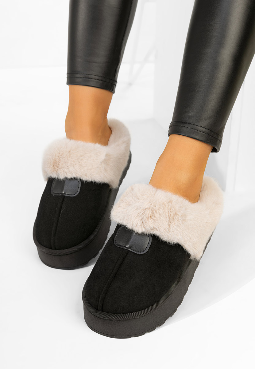 Ženske klompa Flufina crno