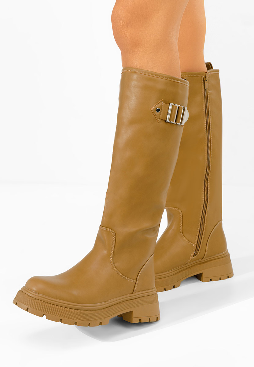 Čizme do koljena Artozza kaki