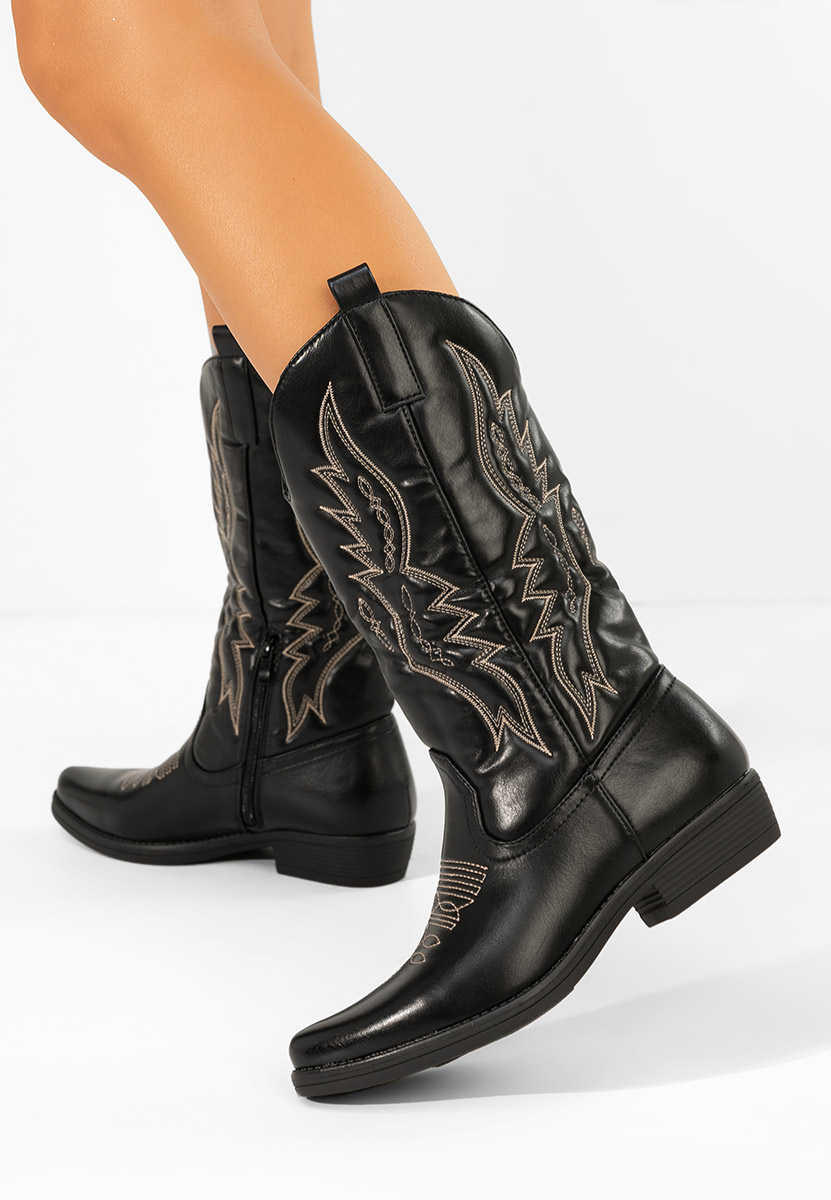 Kaubojske čizme Brisia crno