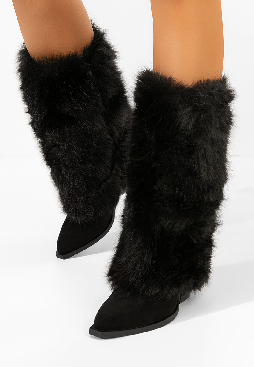 Zimske čizme za žene Olivine crno