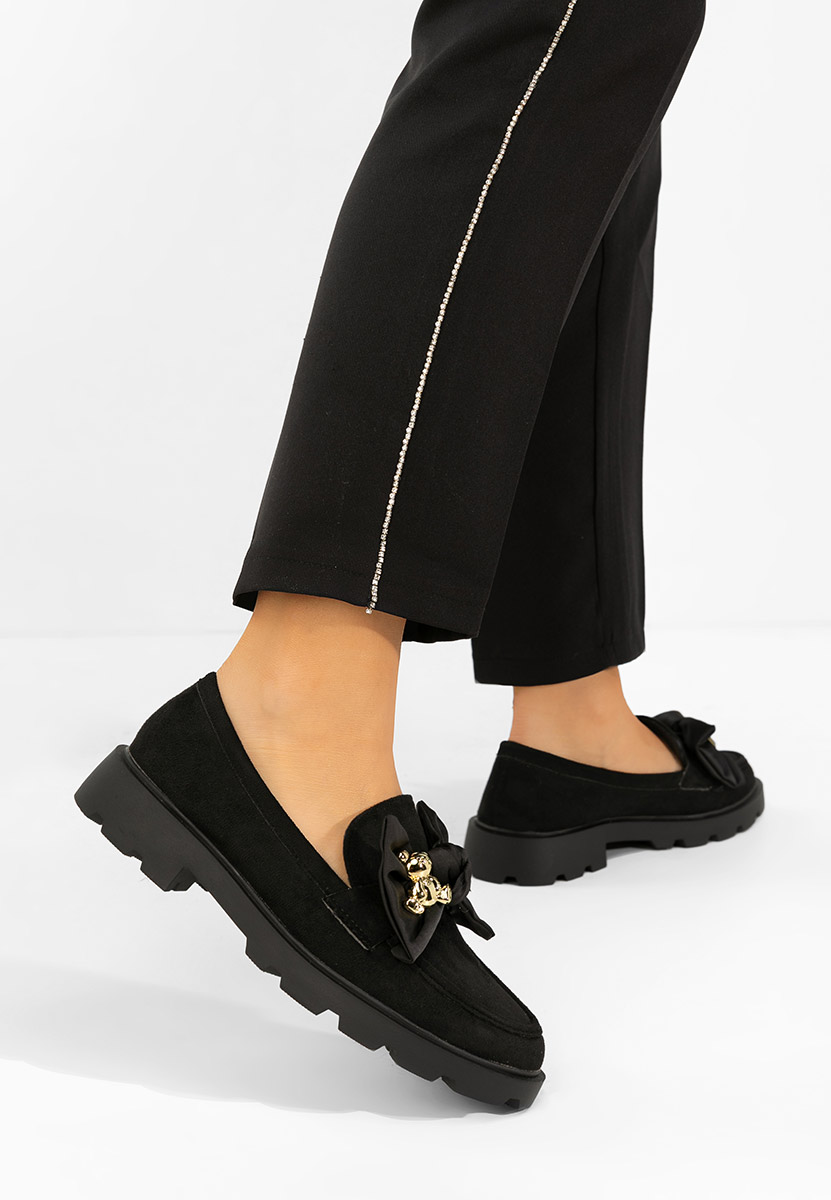 Mokasinke ženske Desana crno