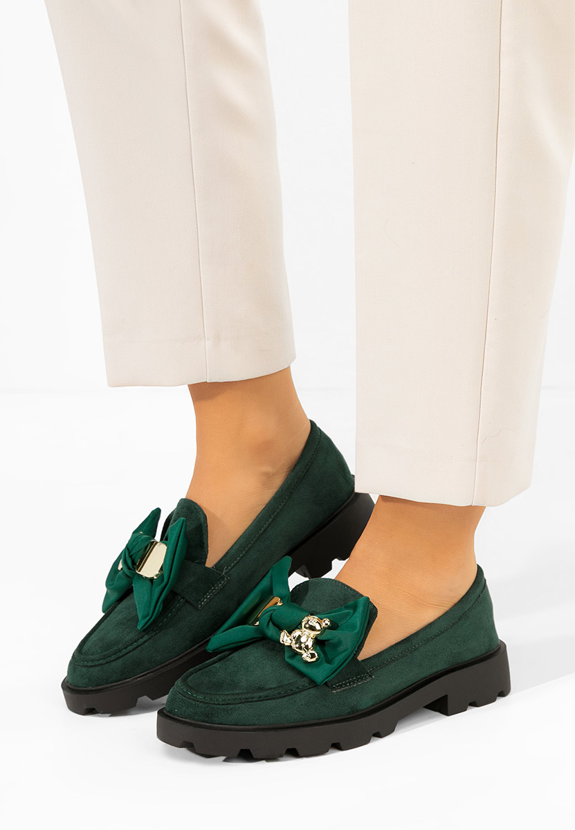 Mokasinke ženske Desana zeleno