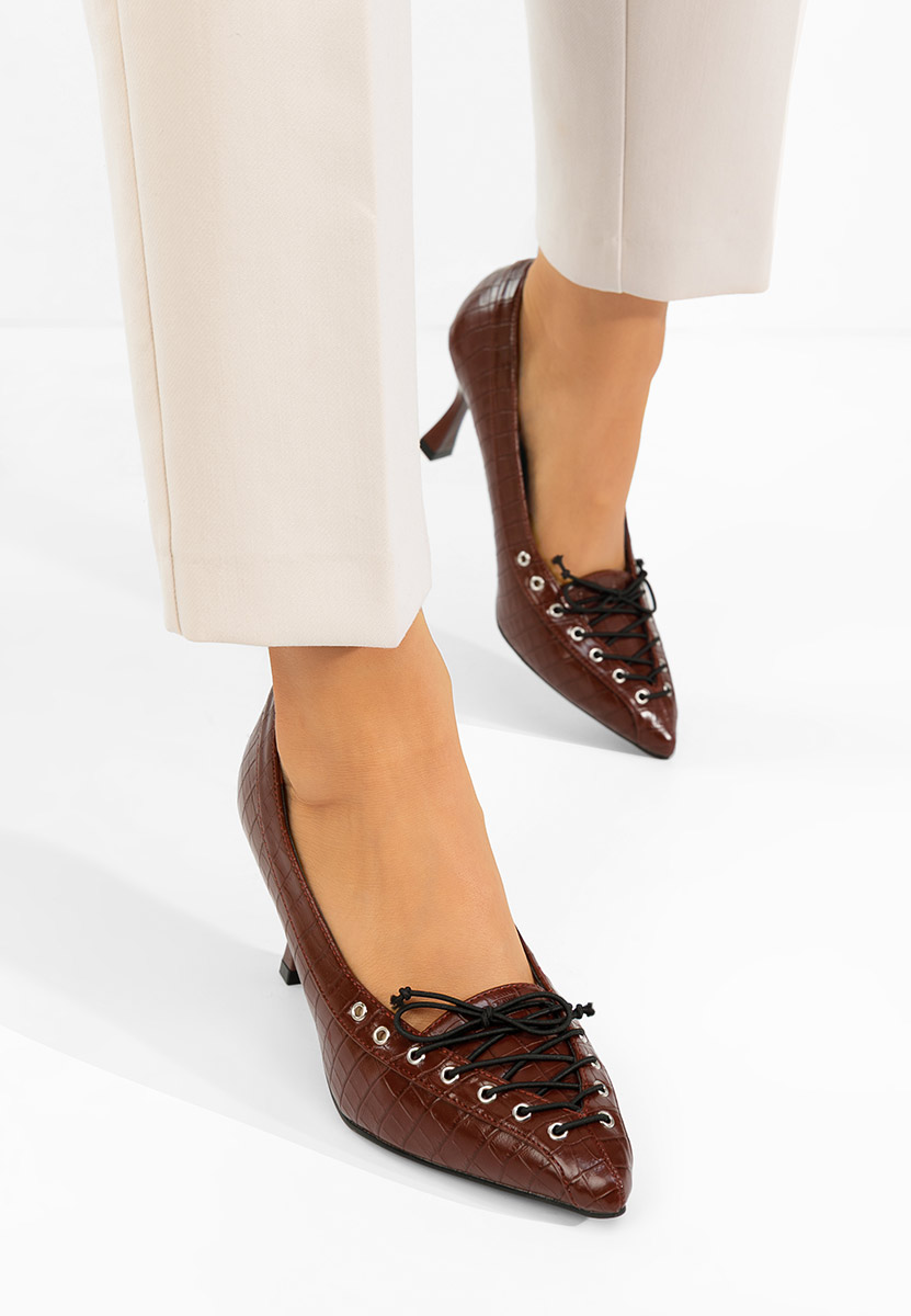 Štikle Jasoria vinsko crvena