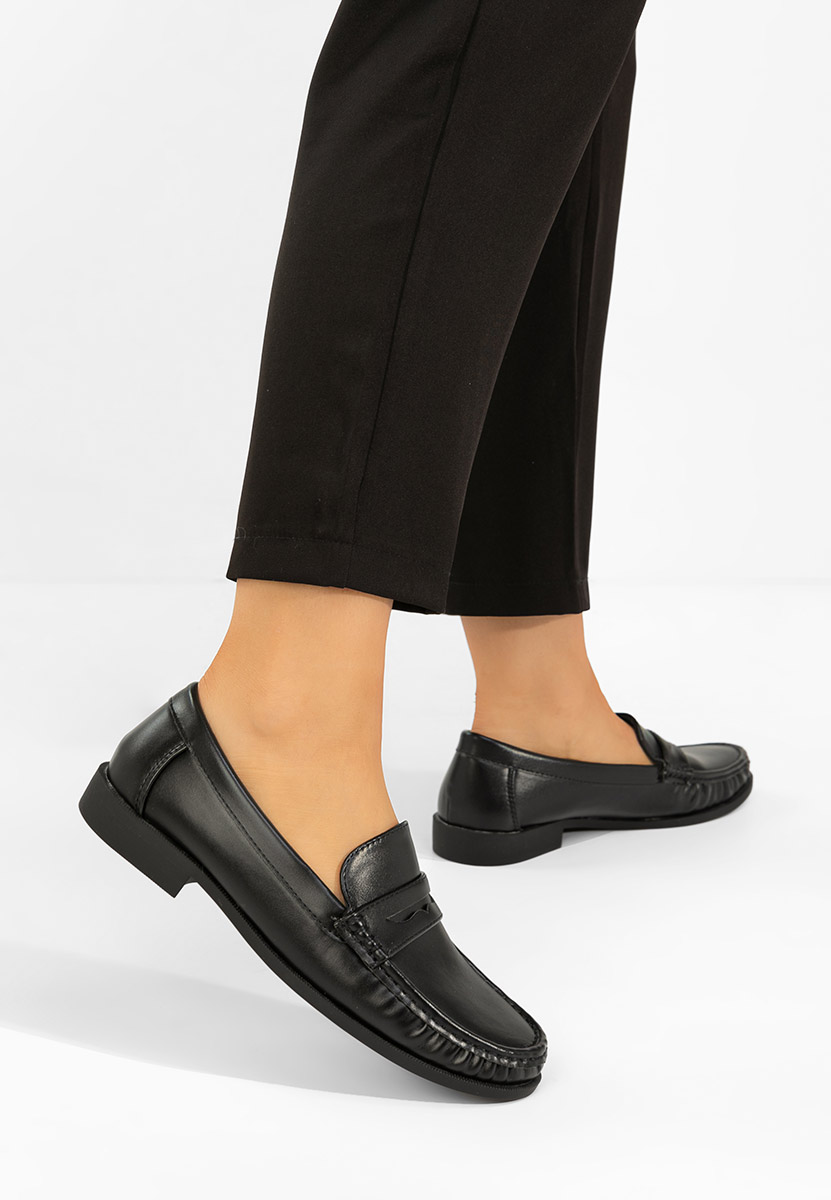 Ženske mokasinke Matildia crno