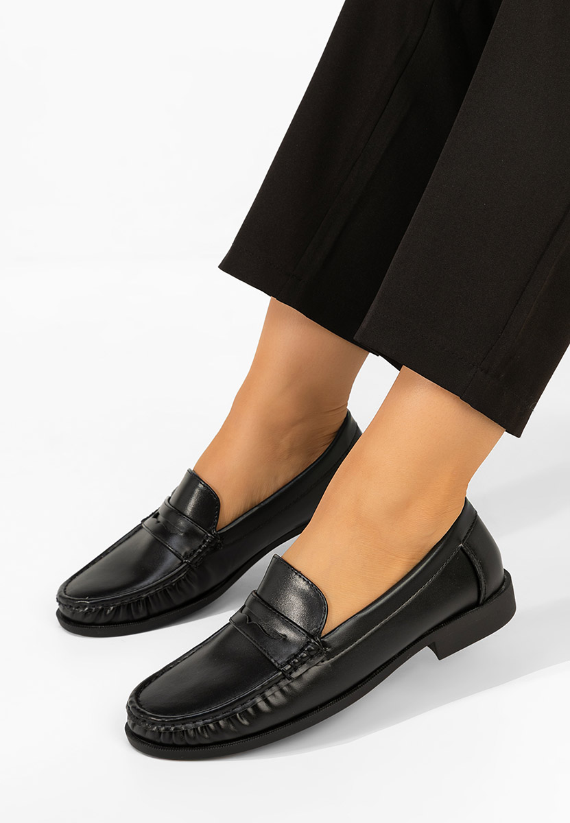 Ženske mokasinke Matildia crno