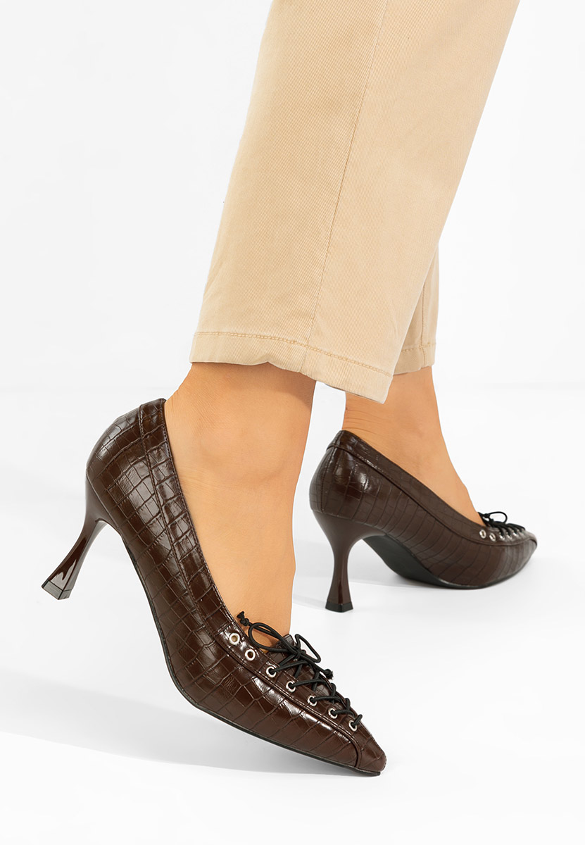 Štikle Jasoria braon