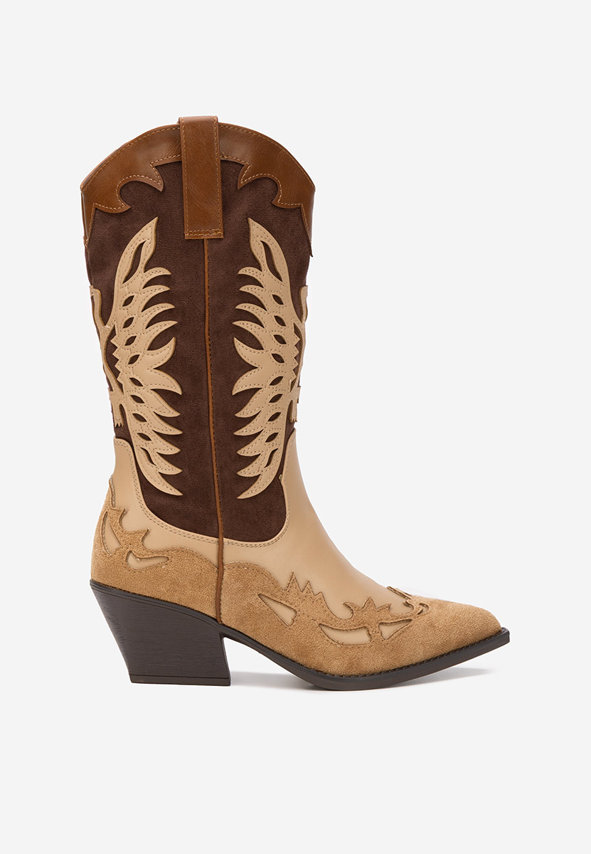 Kaubojske čizme Jasnira braon