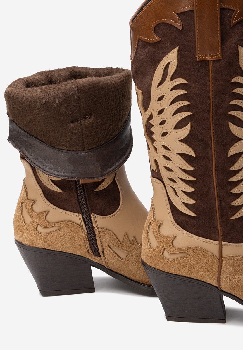 Kaubojske čizme Jasnira braon