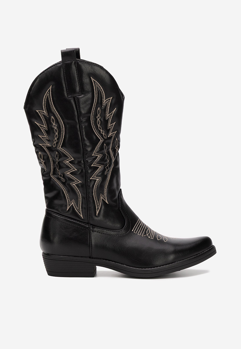 Kaubojske čizme Brisia crno