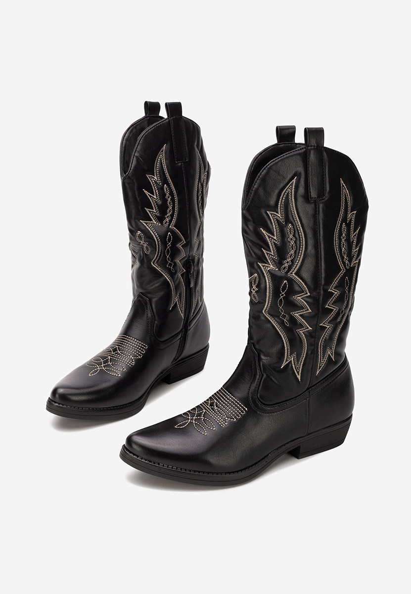 Kaubojske čizme Brisia crno