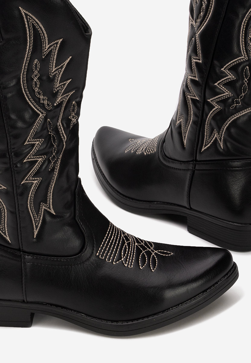 Kaubojske čizme Brisia crno