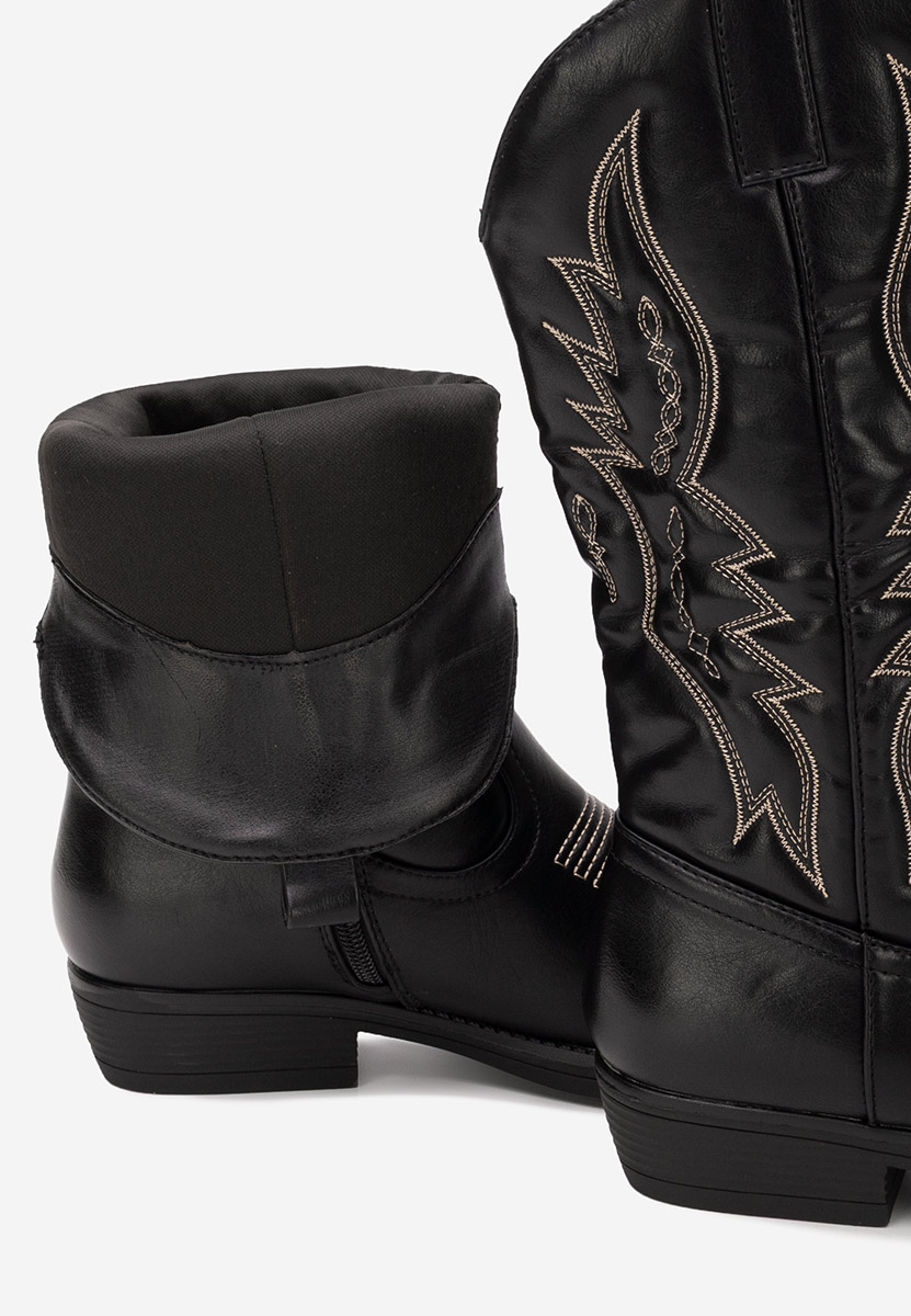 Kaubojske čizme Brisia crno