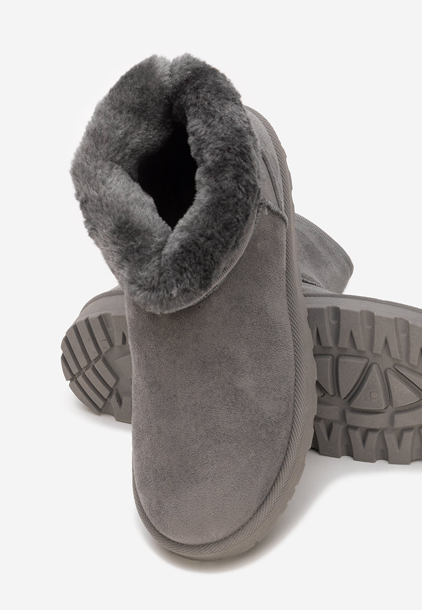 Zimske gojzerice za žene Patty sivo