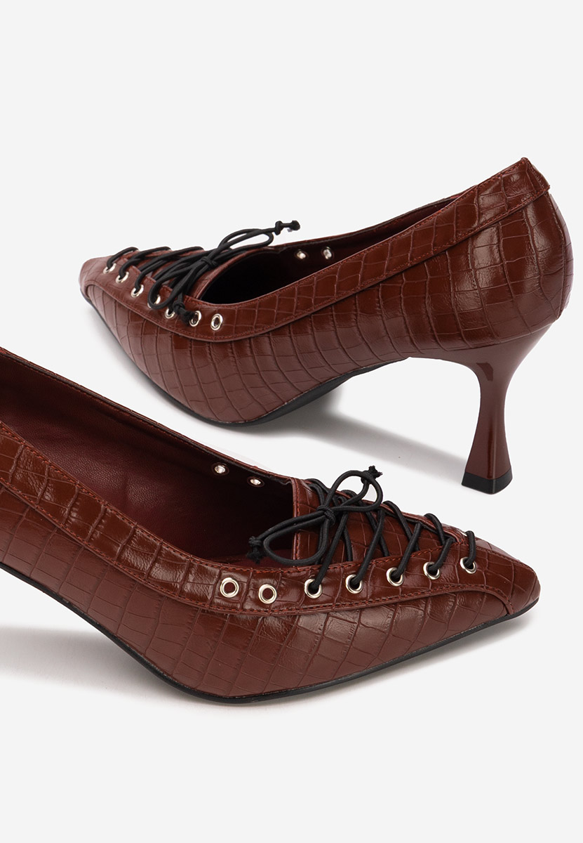 Štikle Jasoria vinsko crvena