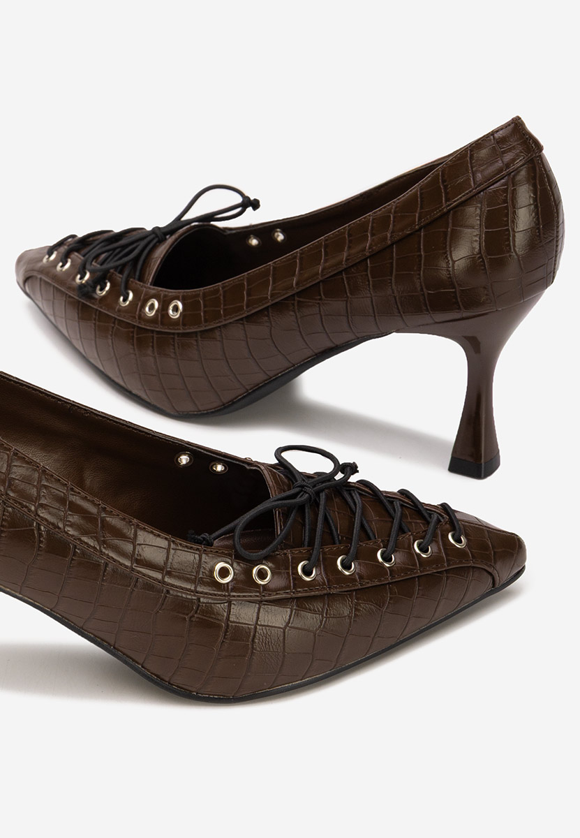 Štikle Jasoria braon